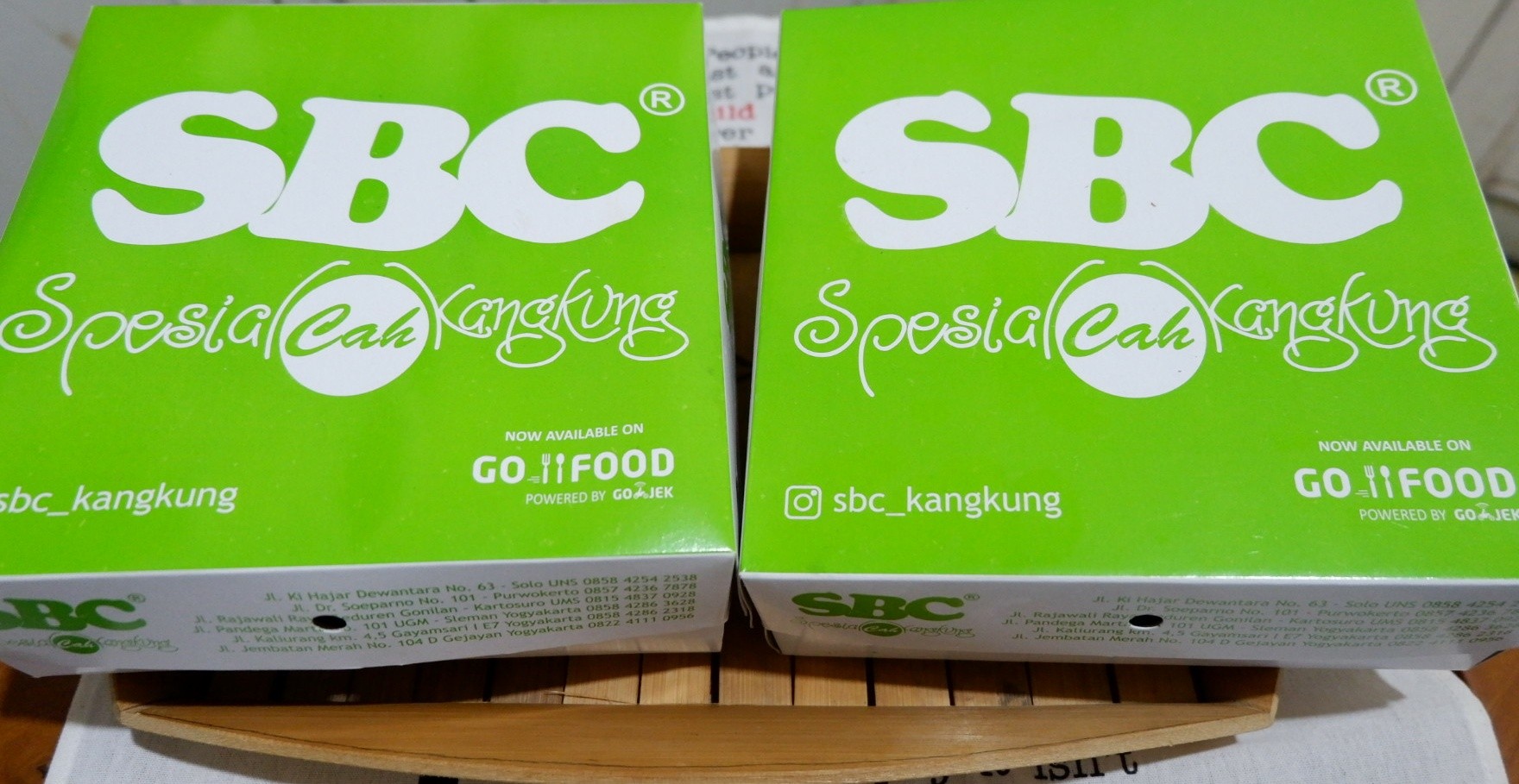 Kemasan sbc cah kangkung