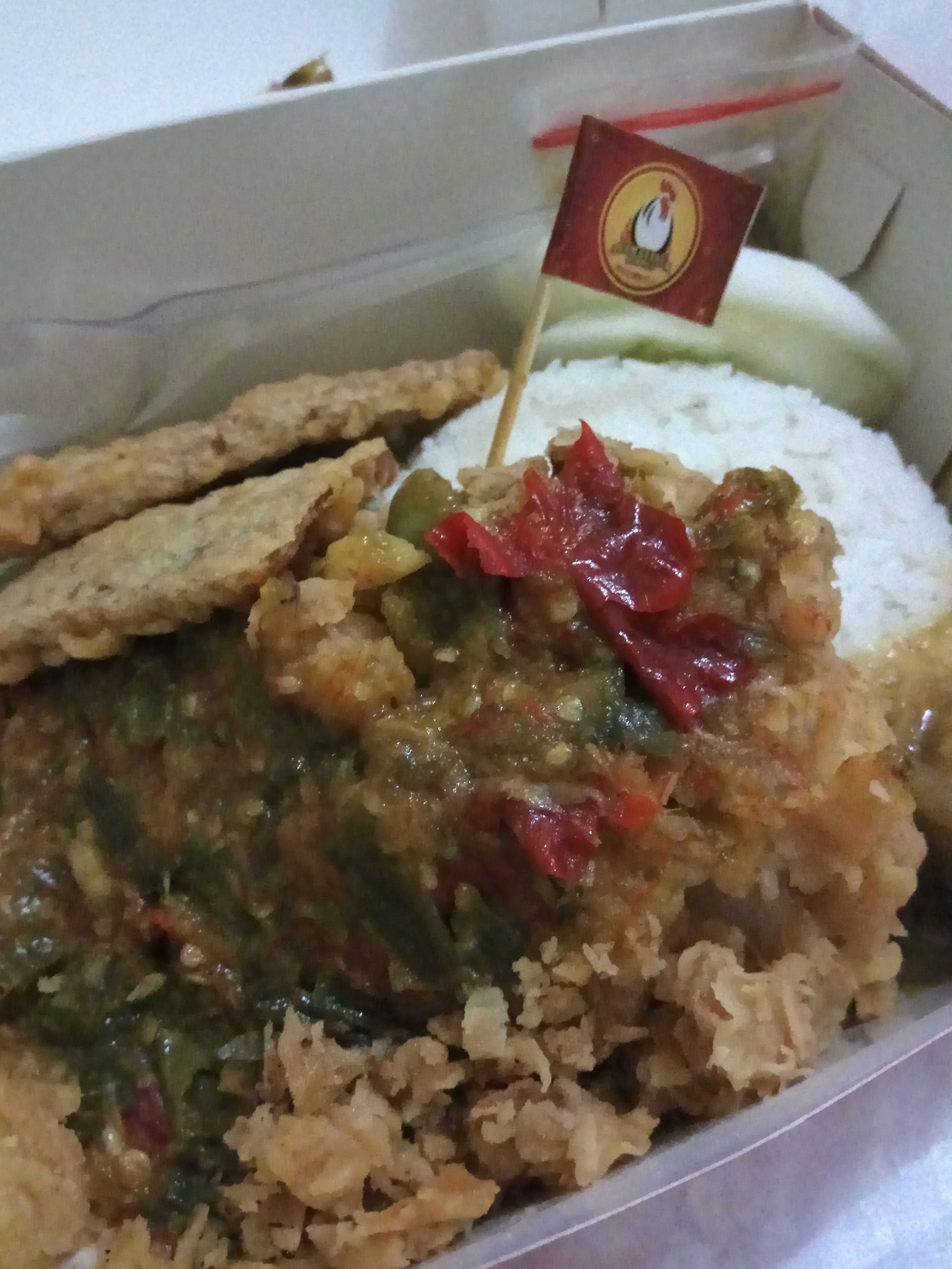 paket puas pollll dari ayam geprek kak mey