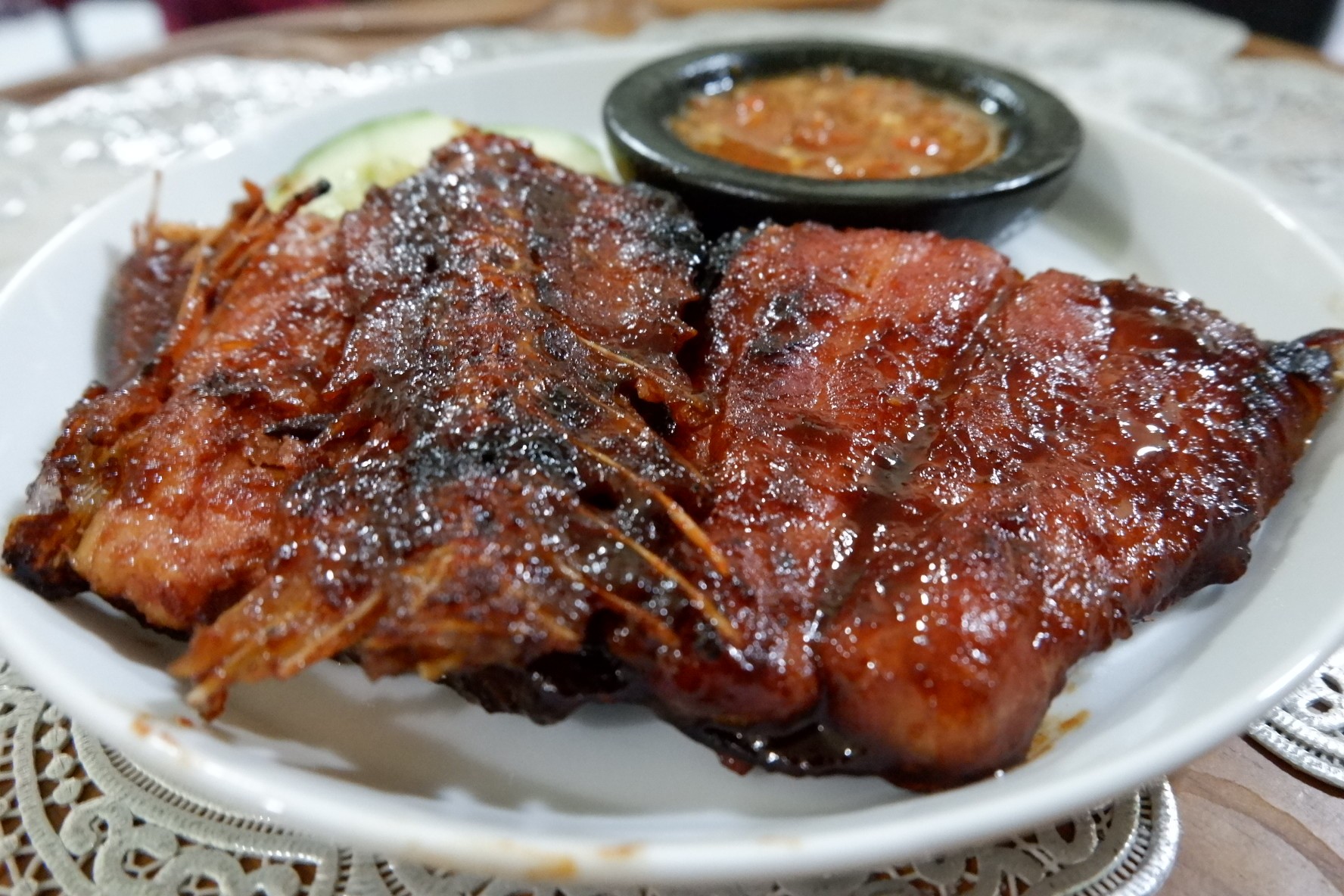 ikan patin bakar dari ruku-ruku resto