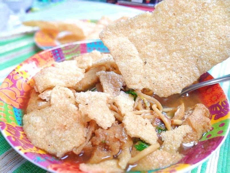Mie Kopyok Pak Dhuwur, Rekomendasi Makan Enak di Semarang