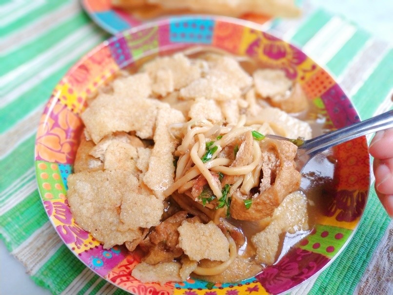 Mie Kopyok Pak Dhuwur, Rekomendasi Makan Enak di Semarang
