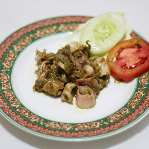 menu cumi dari gerobak betawi