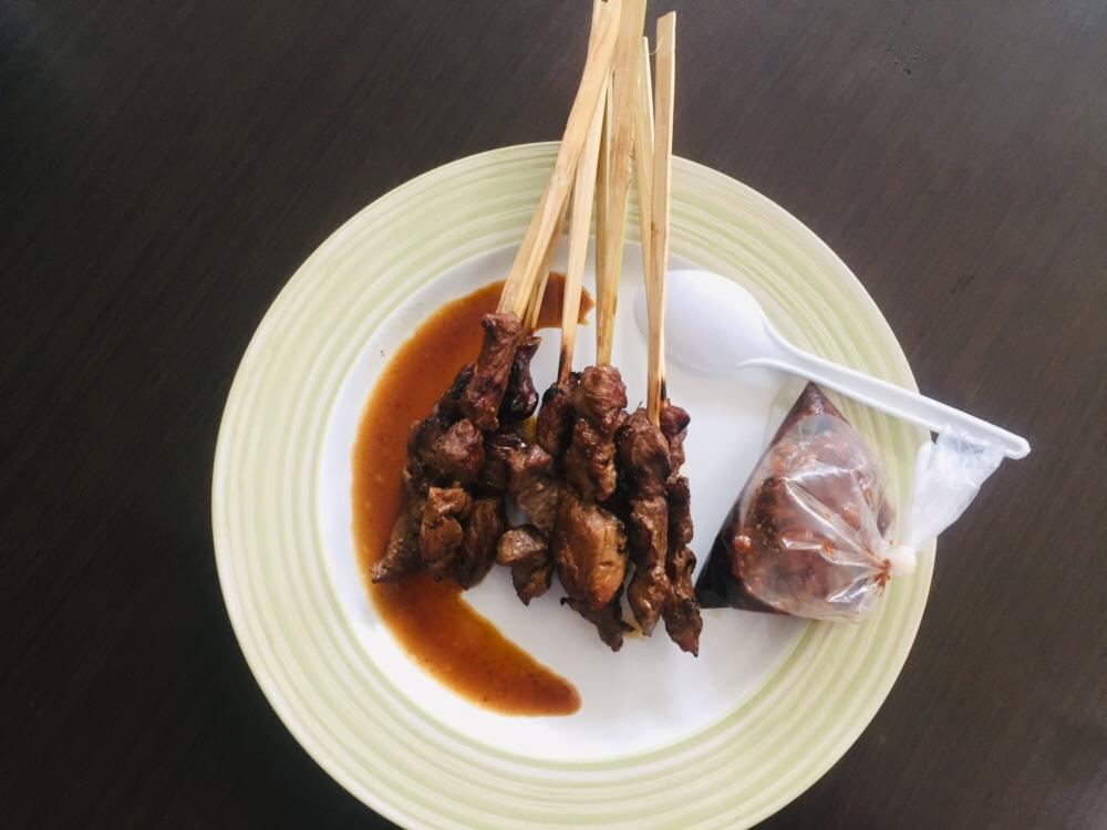 menu sate dari nasi goreng kambing kebon sirih