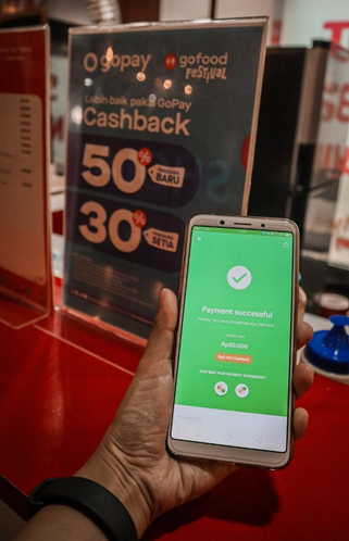 bayar dengan gopay di gofood festival setiabudi one