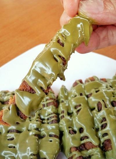 pisang nugget greentea milo